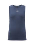 Matchesfashion.com Adidas By Stella Mccartney - Supportcore Jersey Performance Tank Top - Womens - Navy