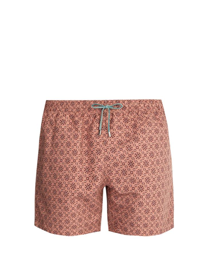 Stella Mccartney Mosaic-print Swim Shorts