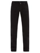 Matchesfashion.com Jacob Cohn - Slim-leg Cotton-blend Jeans - Mens - Black