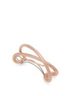 Matchesfashion.com Charlotte Chesnais - Initial Rose Gold Plated Hair Clip - Womens - Rose Gold