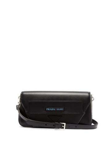 Matchesfashion.com Prada - Manuelle Leather Shoulder Bag - Womens - Black