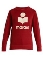 Isabel Marant Étoile Milly Logo-appliqu Cotton-blend Sweatshirt