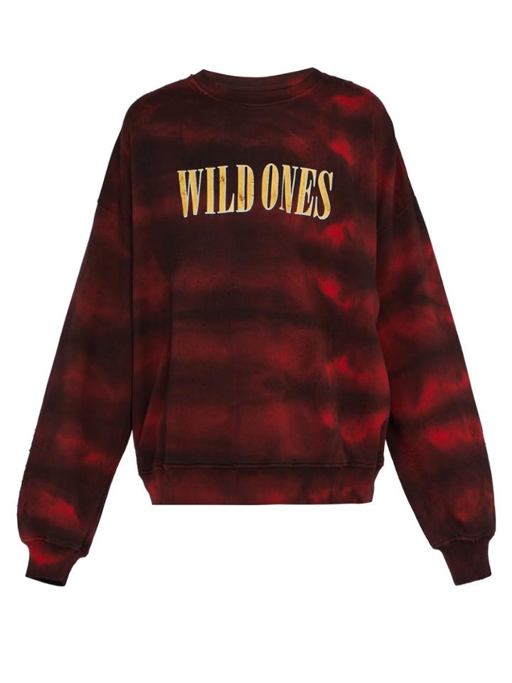 Amiri Wild Ones Tie-dyed Sweatshirt