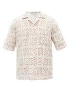 Sasquatchfabrix. - Crochet-lace Shirt - Mens - White