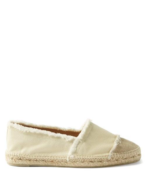 Castaer - Kampala 10 Canvas & Jute Espadrilles - Womens - Ivory