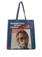 Matchesfashion.com Gucci - Elton John Leather Tote Bag - Womens - Blue Multi