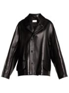 Matchesfashion.com Maison Margiela - Leather Jacket - Womens - Black