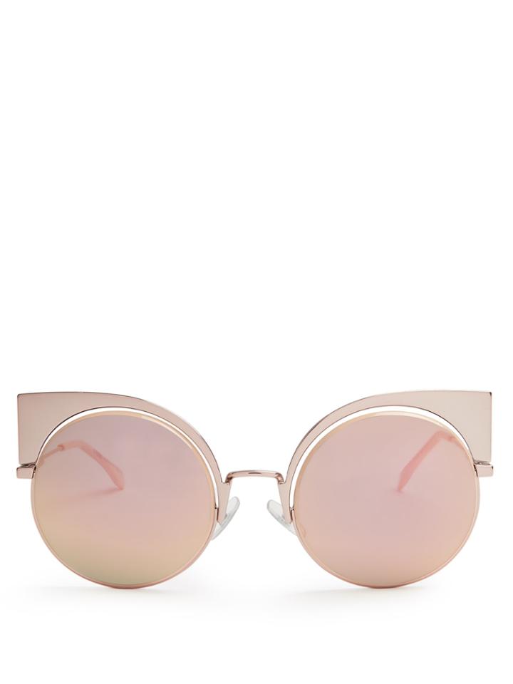 Fendi Eyeshine Cat-eye Sunglasses