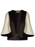 Lanvin Cape-back Satin Jacket