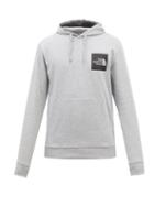 The North Face - Logo-print Cotton-jersey Hooded Sweatshirt - Mens - Grey