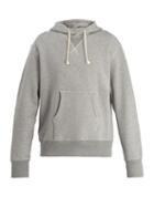 Matchesfashion.com Junya Watanabe - Cotton Jersey Hooded Sweater - Mens - Grey