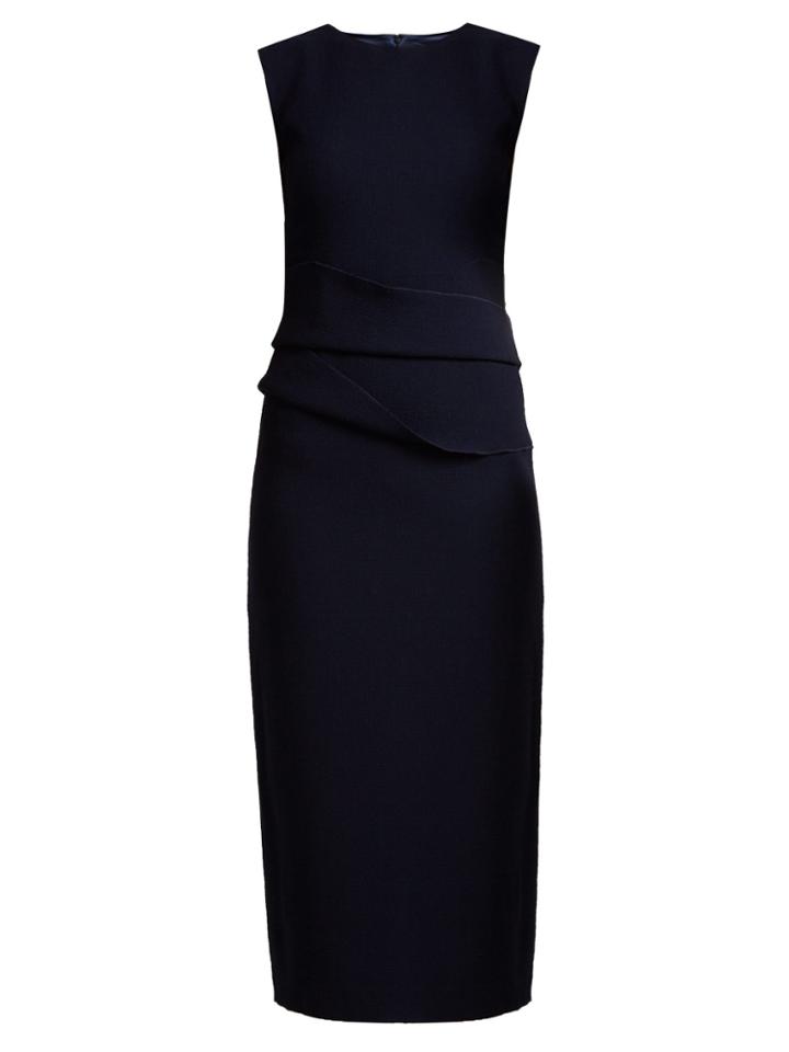 Carl Kapp Luna Wool Crepe Dress