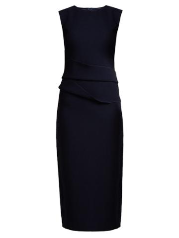 Carl Kapp Luna Wool Crepe Dress