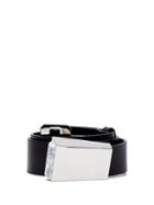 Matchesfashion.com Gabriela Hearst - Car Buckle Leather Belt - Womens - Black
