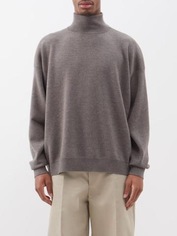 Fear Of God - Eternal Wool Roll-neck Sweater - Mens - Grey