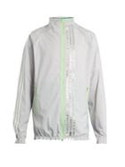 Adidas By Kolor Foil 3 Striped Performance Top