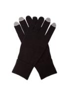 Matchesfashion.com Iris Von Arnim - Contrast Tip Cashmere Blend Gloves - Mens - Black