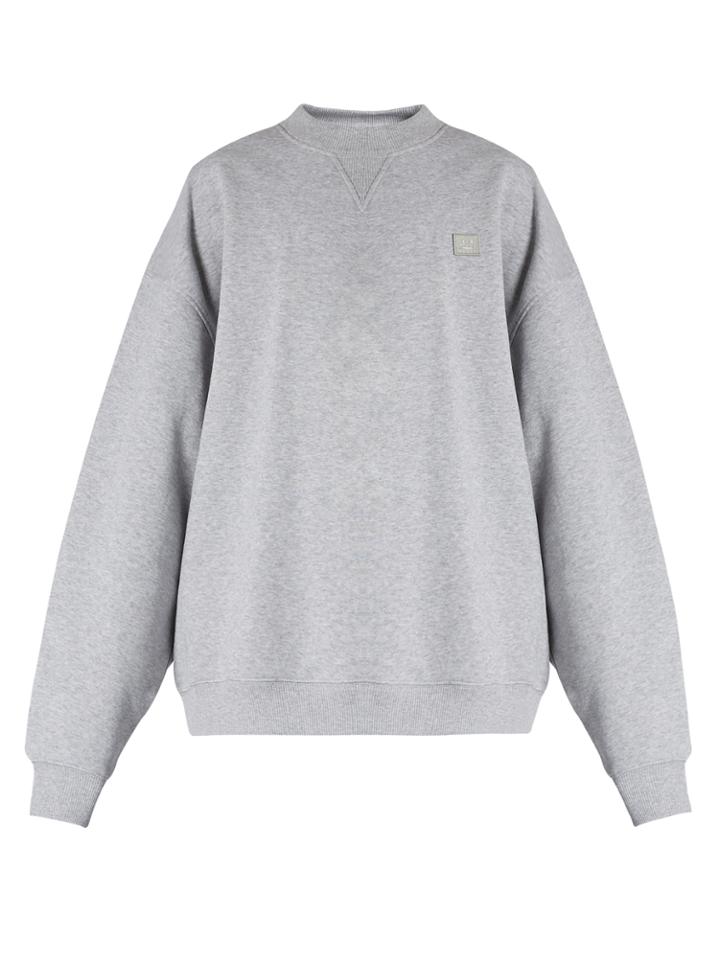 Acne Studios Yana Face-patch Cotton Sweatshirt