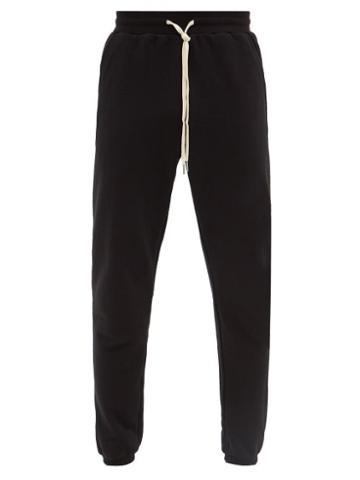 John Elliott - La Cotton-jersey Track Pants - Mens - Black