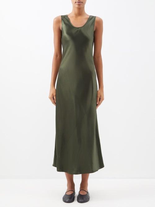 Max Mara Leisure - Ares Dress - Womens - Dark Green