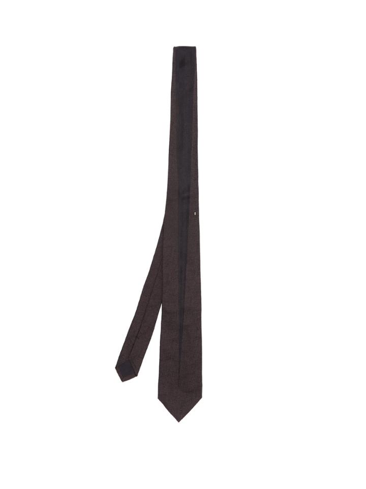 Prada Stripe Silk Tie