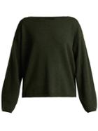 Nili Lotan Grayson Boat-neck Cashmere Sweater