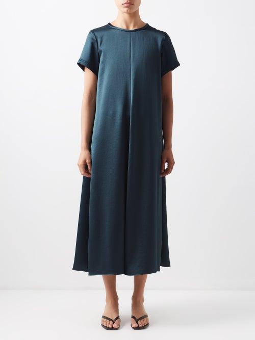 Weekend Max Mara - Maga Dress - Womens - Dark Blue