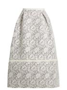 Erdem Kennedy Floral-lace Skirt