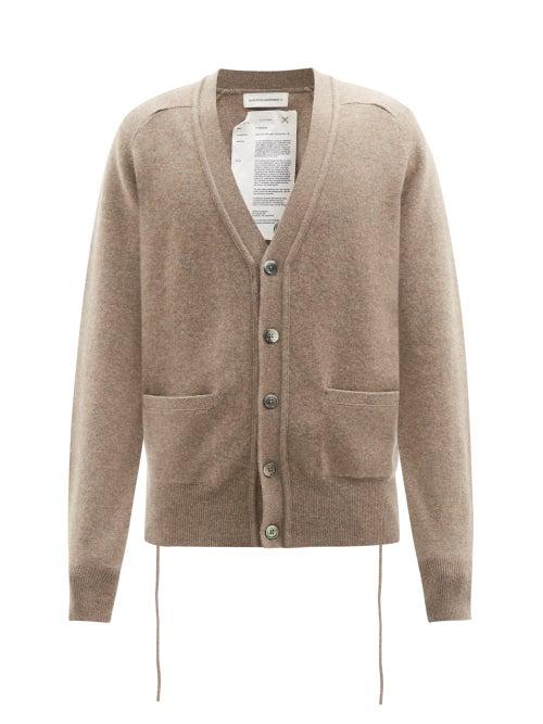 Extreme Cashmere - No. 185 Feike Stretch-cashmere Cardigan - Mens - Grey
