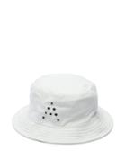 Matchesfashion.com Acne Studios - Buk A Cotton Twill Bucket Hat - Mens - White