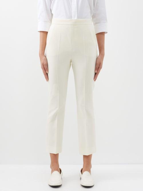 Max Mara - Nepeta Trousers - Womens - Ivory
