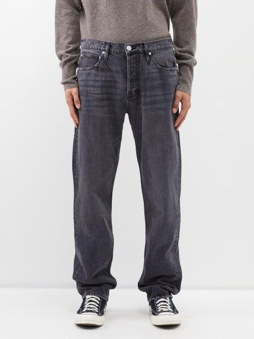Frame - The Straight Jeans - Mens - Black