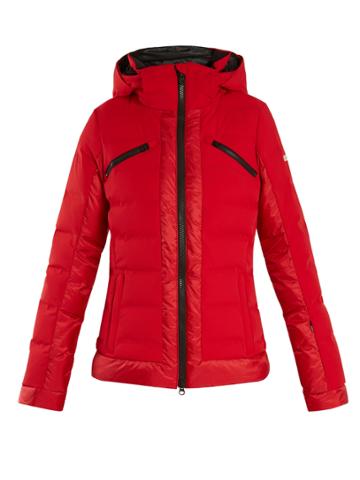 Capranea Trino Quilted Down Hooded Ski Jacket