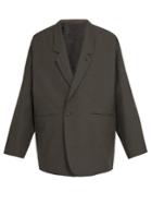 Sasquatchfabrix Oriental Wool And Silk-blend Jacket