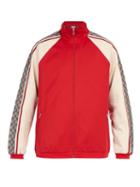 Matchesfashion.com Gucci - Gg Jersey Track Top - Mens - Red Multi