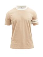 Mens Rtw Brunello Cucinelli - Crest-embroidered Cotton-jersey T-shirt - Mens - Beige