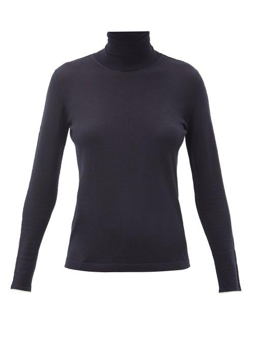 Matchesfashion.com Max Mara - Unigeno Sweater - Womens - Navy