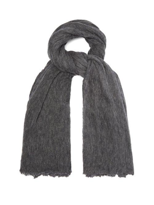 Matchesfashion.com Isabel Marant - Zephyr Cashmere Scarf - Womens - Grey