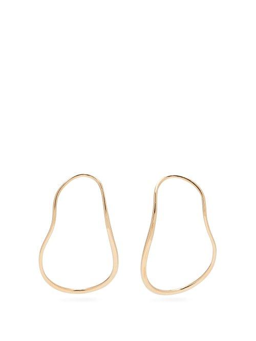 Matchesfashion.com Completedworks - Fluid Gold Vermeil Earrings - Womens - Gold