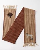 Bode - Ranch Reversible Animal Crochet-wool Scarf - Mens - Tan Multi