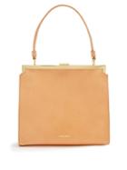 Mansur Gavriel Beige-lined Top-handle Leather Bag