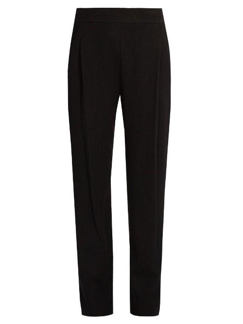 Vince Slim-leg Waffle-knit Trousers