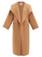 Matchesfashion.com Totme - Annecy Double-faced Wool-blend Coat - Womens - Camel