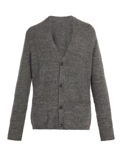 Matchesfashion.com Denis Colomb - Cashmere Cardigan - Mens - Grey