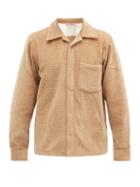 Matchesfashion.com Acne Studios - Denver Patch-pocket Cotton-blend Corduroy Shirt - Mens - Beige