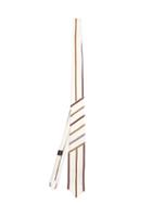 Matchesfashion.com Fendi - Striped Silk Tie - Mens - White