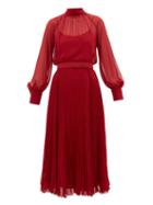 Matchesfashion.com Max Mara - Maliza Dress - Womens - Red