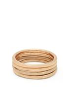 Matchesfashion.com Sonia Boyajian - Sunshine Set Of Four Bangles - Womens - Gold