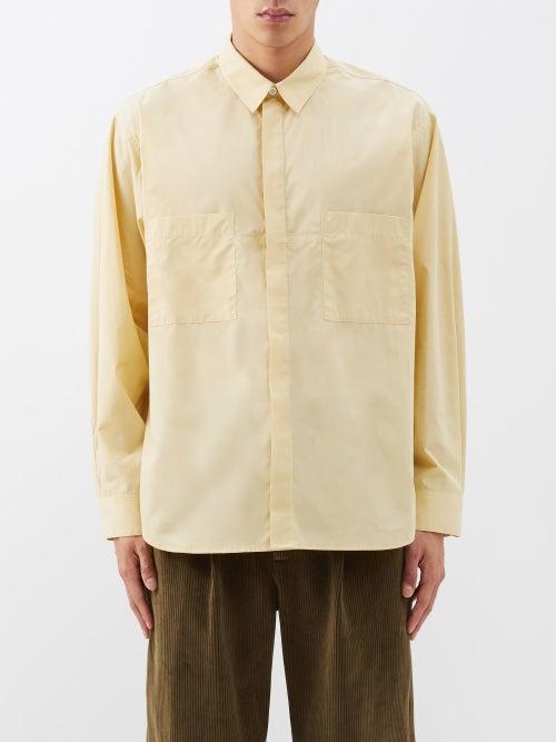 Maryam Nassir Zadeh - Origin Patch-pocket Shirt - Mens - Yellow