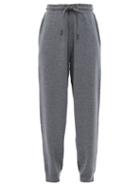 Matchesfashion.com Burberry - Fincham Two-tone Merino-wool Track Pants - Womens - Grey